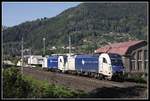 1216 953 + 1216 952 als Lokzug bei Kapfenberg am 20.09.2019.