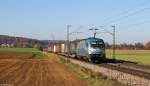 1216 920 mit KLV Zug am 31.10.2015 bei Seubersdorf.