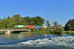 1216 954 mit einem KLV am 17.08.2016 bei Plattling. 