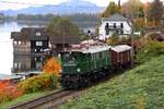 NBIK 1245.05 am 25.Oktober 2020 vor dem SGAG 14796 (Villach Hbf.-Ostbf.