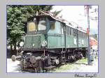 1245.514, Ausstellungslok im Tauernbahnmuseum Schwarzach im Pongau