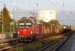 ÖBB 1293 039 mit Mischer durch Anklam am 28.05.2019