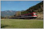 Steuerwagen 6010.024 an der Spitze dieses 4010er Tandems als IC 518  Karl Bhm  von Graz nach Salzburg am 5.4.2007 kurz vor Liezen.