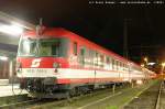 4010 024 befindet sich am 13.2.'05 in Nachtabstellung in Salzburg Hbf.