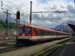 Der 4010 009 am 01.05.2008 bei der Ausfahrt aus dem Salzburger Hbf.