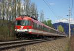 Die legendren Triebzge der BB-Baureihe 4010 mit dem  Beiname  Transalpin II  prgten ber Jahrzehnte den gehobenen Fernverkehr in sterreich.