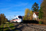 4011 091 ÖBB als ICE 27 (Dortmund Hbf - Wien Hbf) bei Postbauer-Heng, 14.11.2020