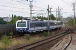 4020 284-8 als S80-Zug 25055 (Wien Aspern Nord - Unterpurkersdorf) am 10.Juli 2019 bei der Haltestelle Wien Simmering.