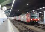 4020 318 wartet auf die Abfahrt als Regionalzug nach St.Plten Hbf., Wien Franz-Josefs-Bahnhof, 15.01.2009