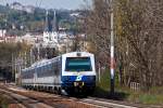 S-Bahn 24642 ist von Unter Purkersdorf nach Mistelbach unterwegs.