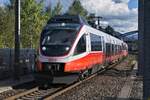 ÖBB 4023 009-5 als S3 nach Freilassing bei der Einfahrt in die Haltestelle Salzburg Gnigl. Aufgenommen 21.9.2022.