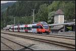 4024 005 als Regionalzug im Bahnhof Wartberg im Mürztal am 10.06.2018,