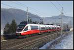 4024 038 bei Mitterdorf - Veitsch am 10.01.2020.