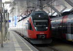 BB 4024 007-9 als S 25768 (S3) von Golling-Abtenau nach Freilassing, am 12.02.2020 in Salzburg Hbf.