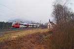 4024 087 als REX 5208 (Kufstein - Brennero/Brenner) bei Brixlegg, 07.03.2020.