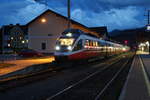 Am späten Abend des 6.6.2020 steht der 4024 038 im Bahnhof St.Michael in der Obersteiermark und übernachtet hier um am nächsten Tag als R4472 nach Schladming zu fahren.