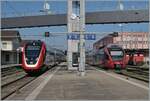 Zumindest für die Bahnsteigfotografie ist die neue Fussgängerbrücke in St.