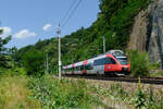 4024 044 als R 5935 (Passau Hbf - Neumarkt-Kallham) bei Ingling, 22.07.2020