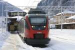 Von Innsbruck Hbf zum winterlichen Brennero/Brenner brachte meinen Spezl und mich die 4024 138-2 am 26.12.09.