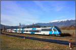 4024 120 und 4024 040 fahren gemeinsam als R4212 von Unzmarkt nach Kapfenberg. Fentsch-St.Lorenzen 30.12.2009