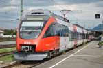 Am 12.8.2011 stehen 4024 006-1 und 4024 106-9 in Freilassing und warten auf die Rckfahrt nach sterreich.