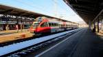 4024 057 als REX 5222 (Kufstein-Brennero/Brenner) in Wrgl Hbf.(27.12.2011)