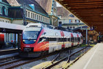 4024 019-4 ist als S1 in Richtung Bludenz unterwegs gesehen am 25.05.16 im Bhf.Lindau/Bodensee.