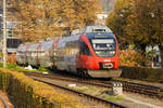 4024 004-6 auf dem Weg nach Bludenz zwischen Bregenz-Hafen und Bregenz Bahnhof.