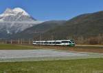 4024 088 als R nach Innsbruck am 01.12.2013 bei Flaurling.