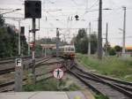 BR 4030 bei der Ausfahrt aus Heiligenstadt in Fahrtrichtung Handelskai