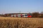 4124 027 fhrt als REX2828  Lverek  von Deutschkreutz nach Wien Meidling.