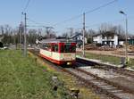 Der B4 ET 20 109  als R nach Lambach am 18.04.2019  bei der Einfahrt in Stadl-Paura.