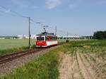 Der B4 ET 20 111  als R nach Lambach am 14.06.2019 unterwegs bei Lambach.