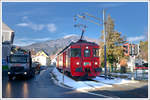 StB ET 15 von Übelbach nach Peggau-Deutschfeistritz, am 1.2.2021 bei der Fahrt durch Deutschfeistritz.