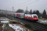 1116 087, EM-Lok-Polen mit R 2313 ebenfalls auf dem Weg nach Wiener Neustadt.