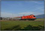 EM-Lok 1116 031 Trkei fhrt mit IC 532  KELAG Energie Express  von Villach nach Wien Sd.