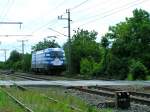 1116 007-4(Griechenland)ist bei Bruck/L als Lokzug Richtung Ungarische Grenze unterwegs; 080617 