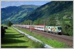 EC 115  Wrthersee  von Dortmund Hbf nach Klagenfurt Hbf war am 25.8.2008 mit 1116 264 bespannt.