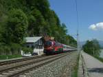 1116 200 railjet Spirit of Vienna am 10.05.08 mit EC am Grenzbergang Kiefersfelden,Kufstein