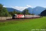 1116 246-8 mit BB IC 649  ALPENKONVENTION  Innsbruck Hbf.