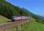 1116 138 mit OIC 591 am 08.09.2012 unterwegs bei Penk.