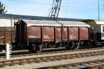 A-KSE 40 81 9408 121-7 Materialwagen (ex Tms) am 01.Februar 2020 im Bahnhof Schwechat.