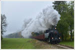 ÖGEG 392.2530 (ex WTK 4) auf der hauseigenen Strecke zwischen Timelkam und Ampflwang am 20.10.2019 nächst Staudach aufgenommen.