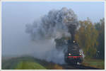 ÖGEG 657.2770 mit ihrem SLGAG 93876 von Braunau nach Friedburg nächst Mattighofen am 19.10.2019.