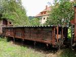 Os 61605 3achsig, ist am Bahnhof Pöckstein-Zwischenwässern abgestellt; 170903