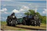 Ab Jeneč kam dann 354 7152 vom Prager Eisenbahnklubs KHKD an die Spitze des Fotosonderzuges von Praha Masarykovo nádra¸í (Prag Masaryk-Bahnhof) nach Lu¸ná u