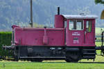 Die Diesellokomotive 2061.201 wurde 1969 gebaut und war Anfang September 2019 in der Nähe des Bahnhofes in Weizelsdorf zu sehen.