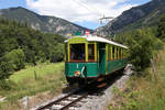 ET-1 der Höllentalbahn fährt am 1.7.18 zwischen Reichenau und Payerbach