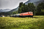 Leider schlug das Wetter am Nachmittag um und es regnete in Strömen und es gewitterte, aber einen richtigen Eisenbahnfotografen darf das natürlich auch nicht aufhalten ;-)    Hier ist die