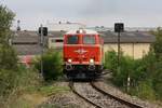 A-NLB 2143.56 am 08.September 2019 im Bahnhof Mistelbach.